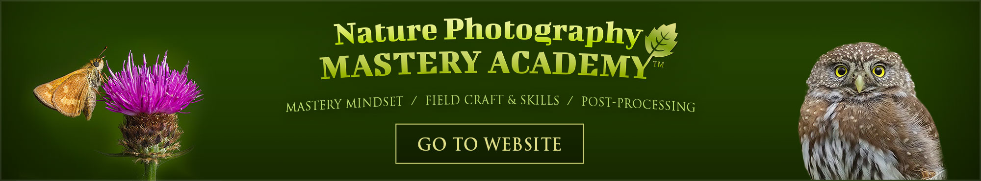 Nature Photography Mastery Academy - Go to Website